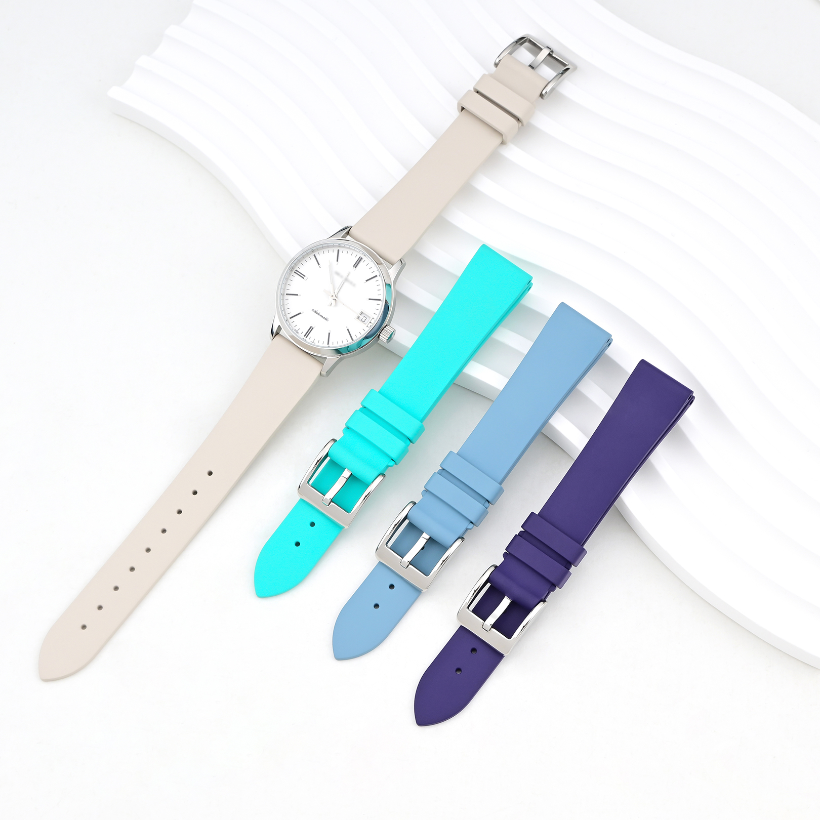 Daniel Wellington Watches & Jewelry Online Store - Women's Universal Fluororubber FKM Watch Strap