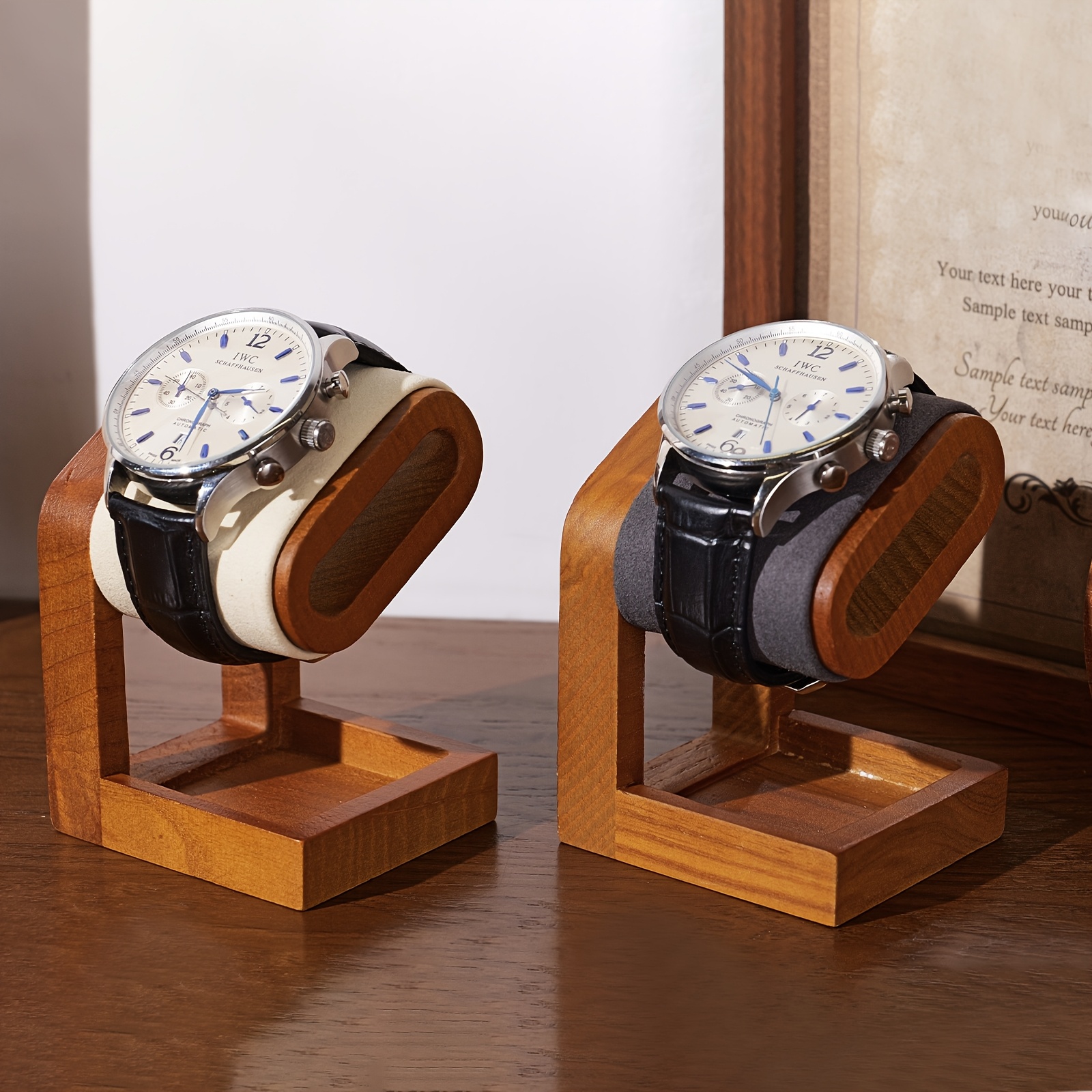 Jewelry Watches Luxury - Wooden Watch Display Stand Luxury Watch