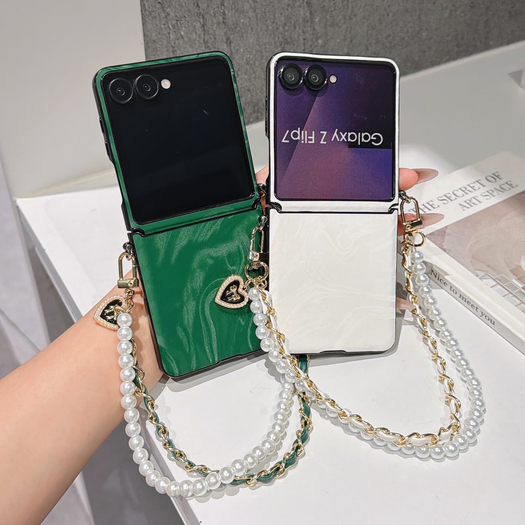 Leather Bracelet - Premium Solid PU Leather Cover with