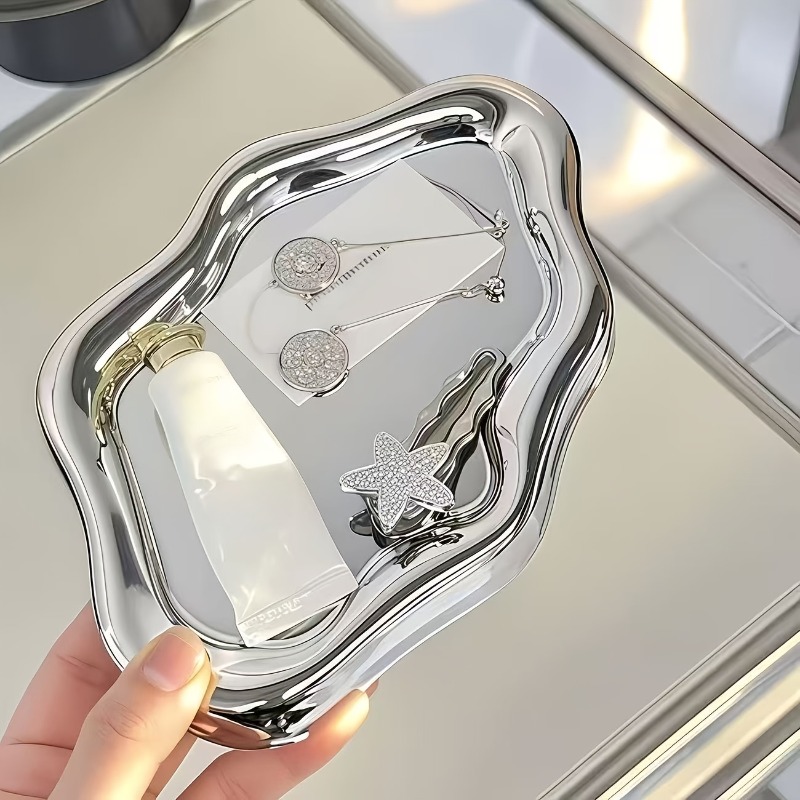 Jewelry And Watches Box - Jewelry Tray, Elegant Cloud Hexagon Design,