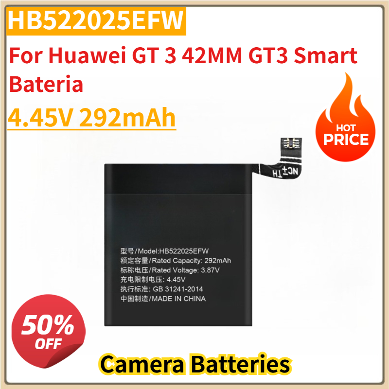 Smartwatch - New HB522025EFW 4.45V 292mAh Replacement Watch