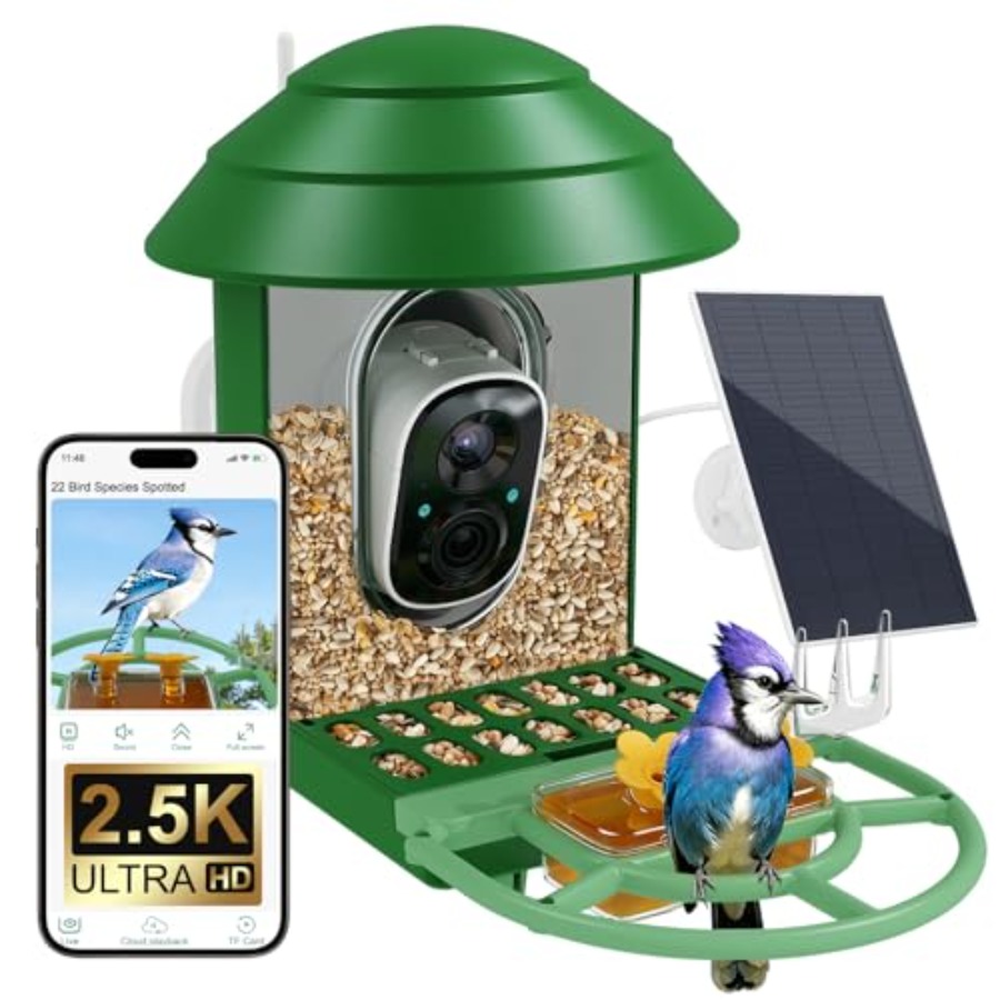 Watches & Jewelry Lvmh - Bird Feeder with Camera for Outdoor
