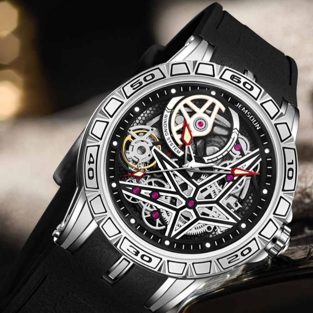 Automatic Watch Winder - Creative 3D Quartz Watches Men Imitation