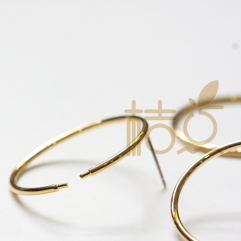 Gold Plated Ring - DIY Supply-2 Pieces Premium Gold Plated
