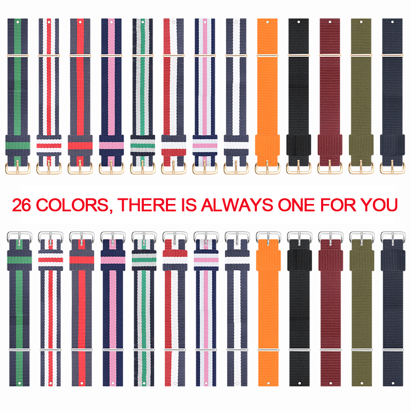 Watch Strap for dw Nylon Strap - огляд і ціна Daniel Wellington Watches & Jewelry Online Store