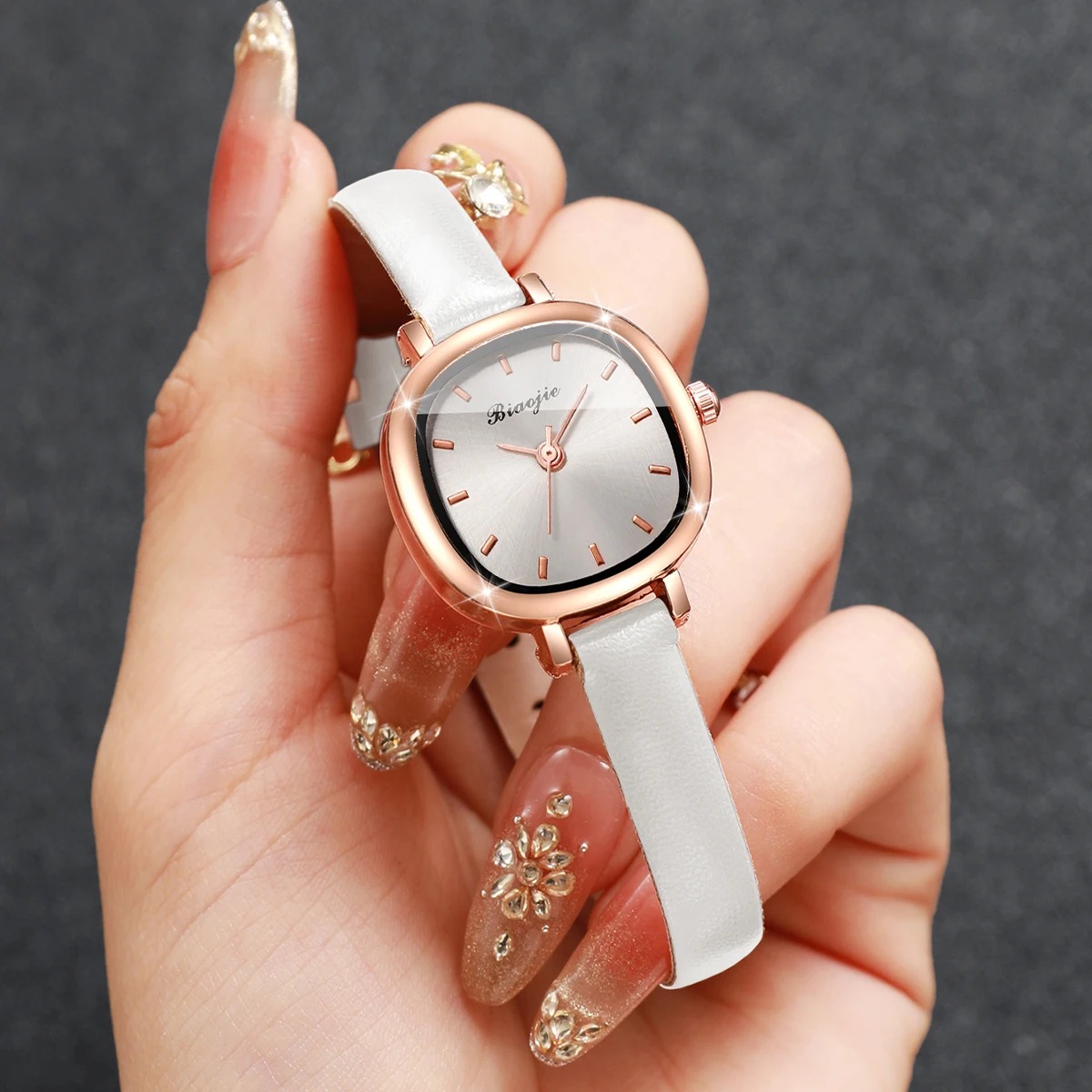 5PCS Fashion Square Women Quar - огляд і ціна Jewelry Watch Making