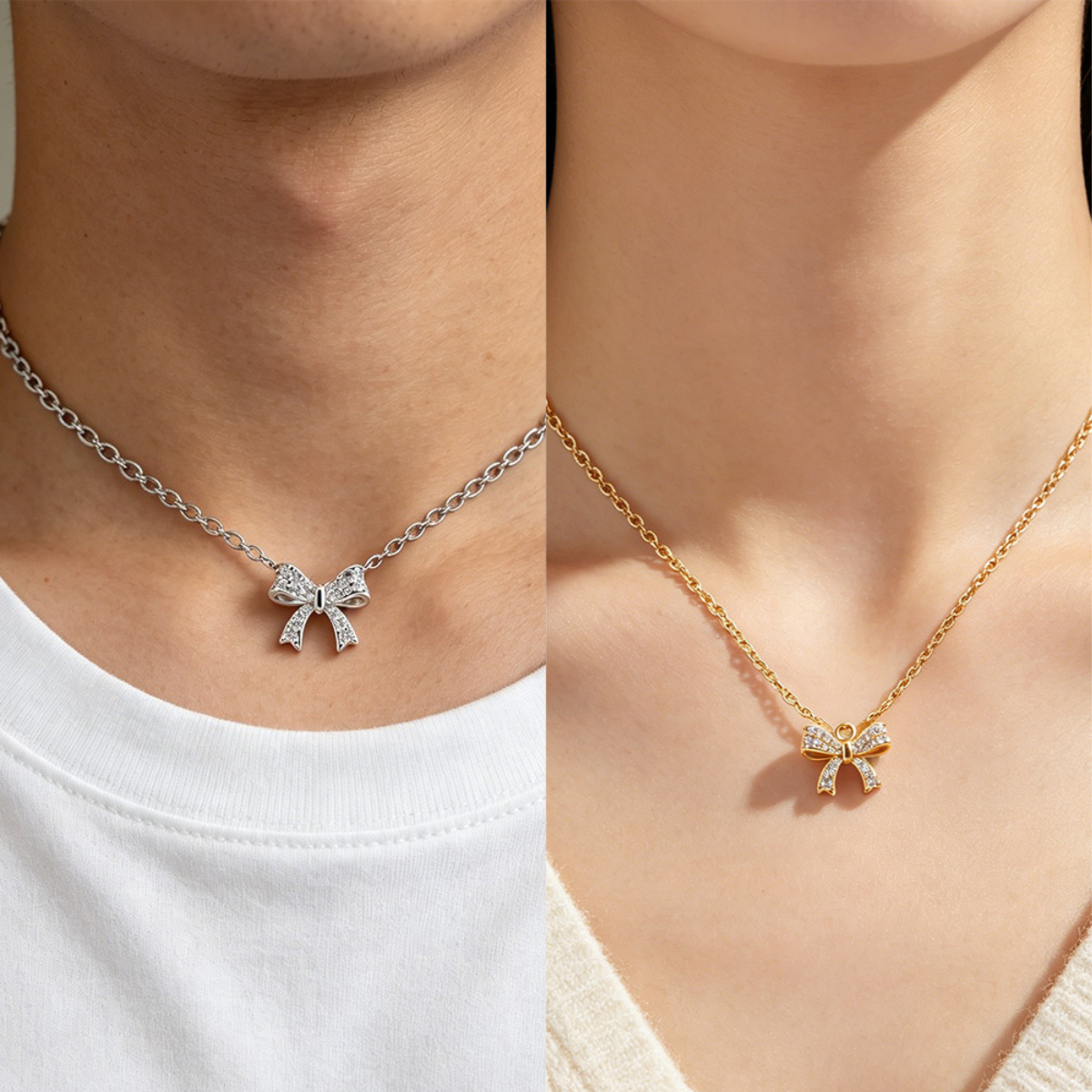 Bow Pendant Necklace with High - огляд і ціна Eve Jewelry & Watches Distribuidor Oficial Rolex Buenos Aires