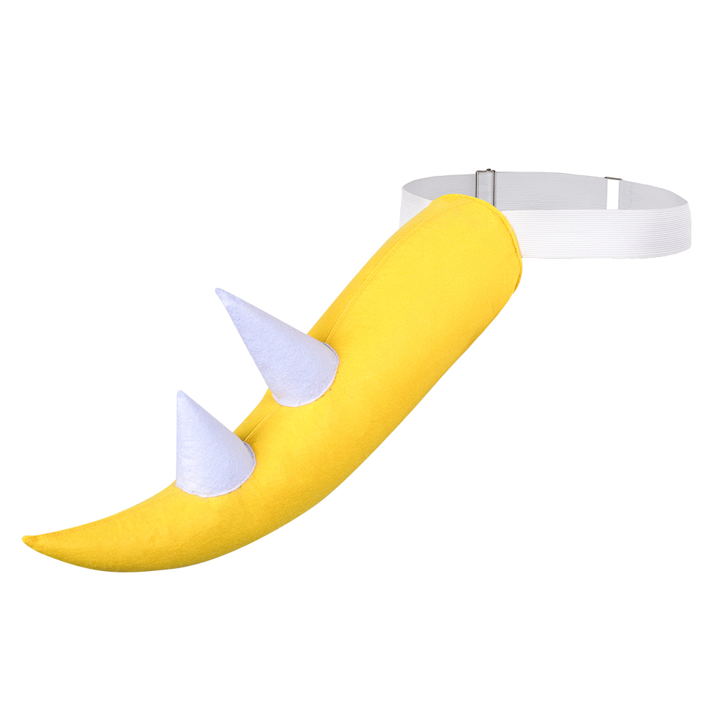 Bowser Jr Cosplay Scarf Mask A - огляд і ціна Leather Bracelet