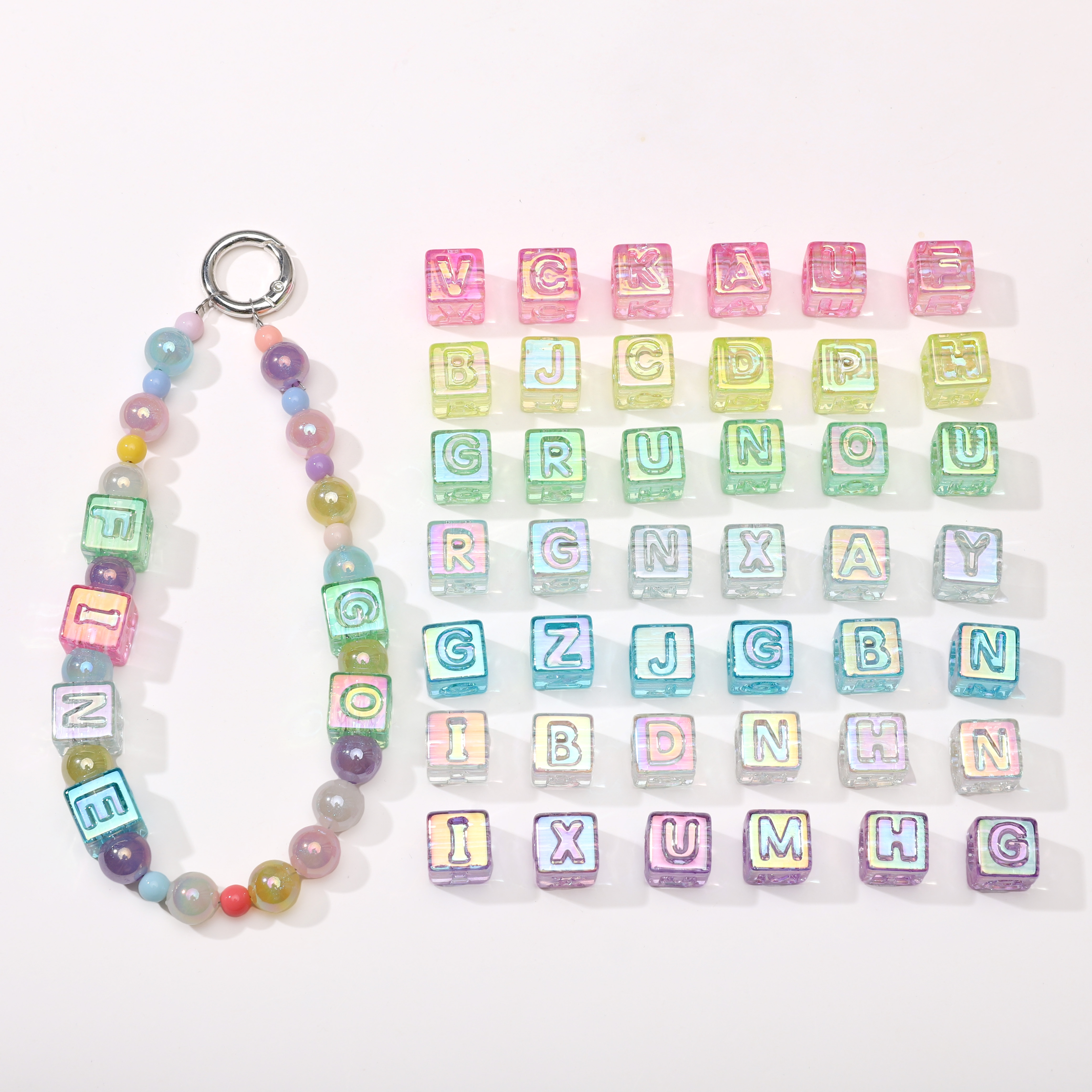 10Pcs beading Colorful Clear L - огляд і ціна Fine Jewelry & Watches Photos