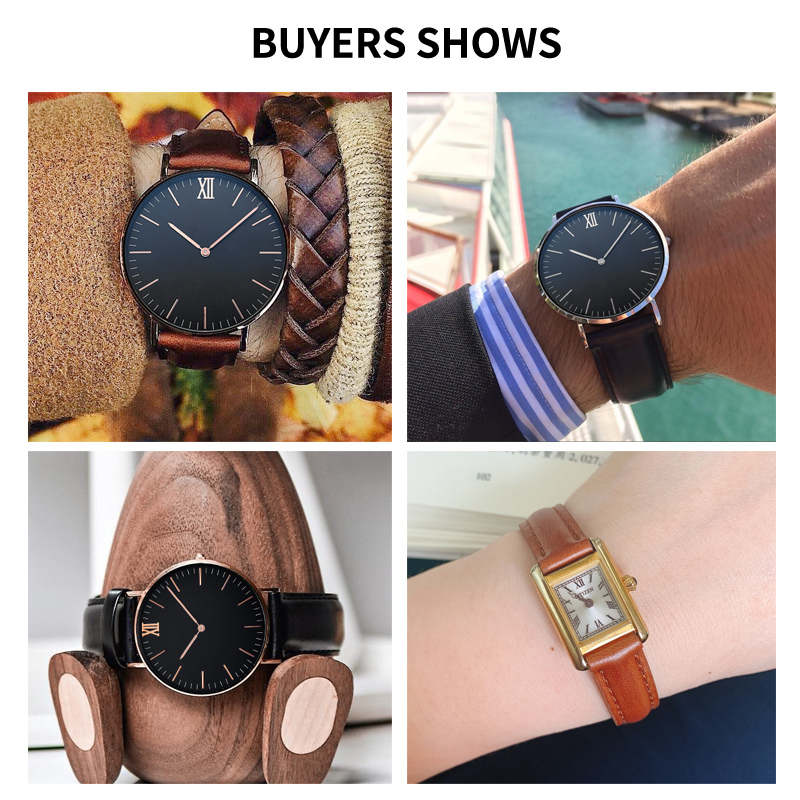 Quality Genuine Leather Watch  - огляд і ціна Daniel Wellington Watches & Jewelry Online Store