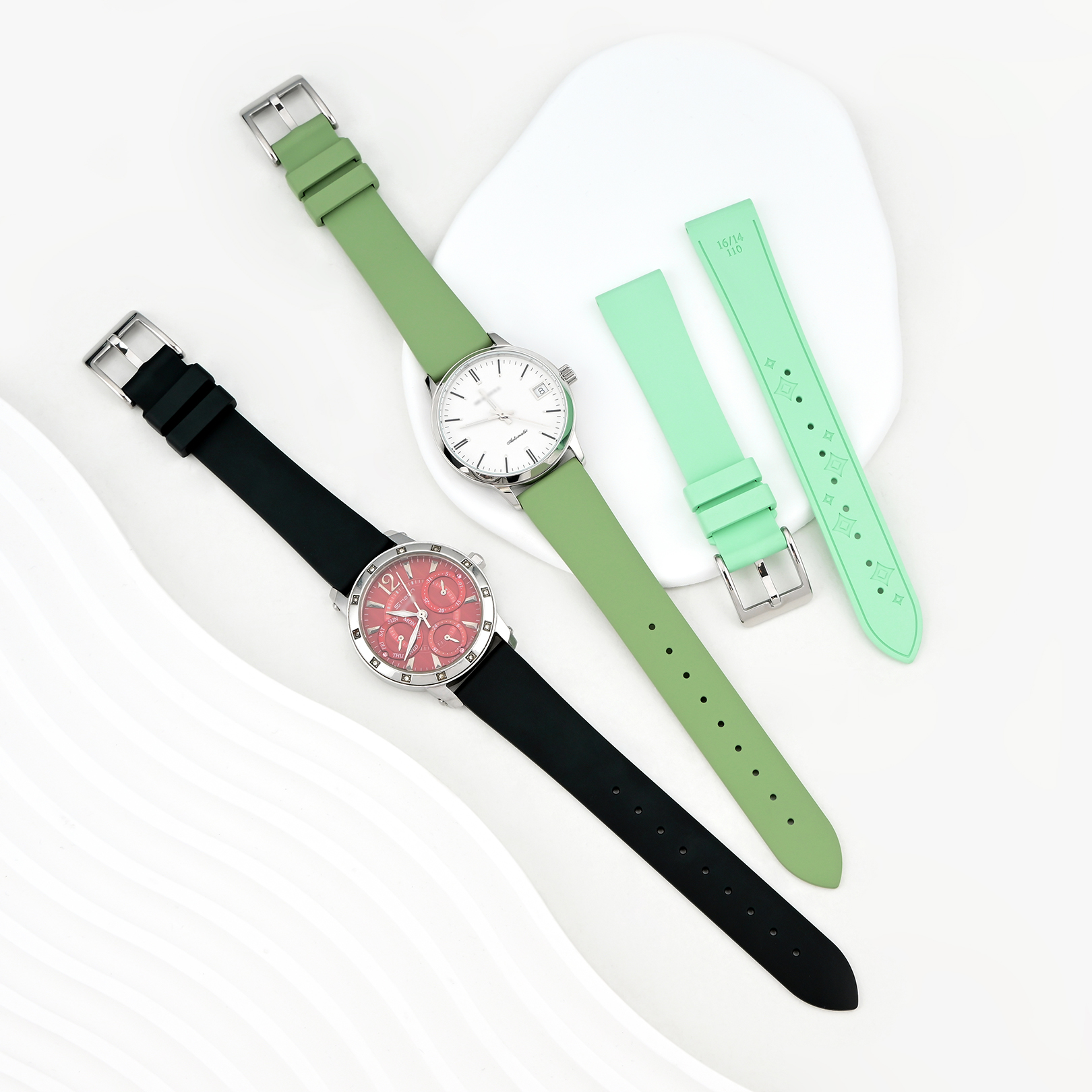 Women's Universal Fluororubber - огляд і ціна Daniel Wellington Watches & Jewelry Online Store