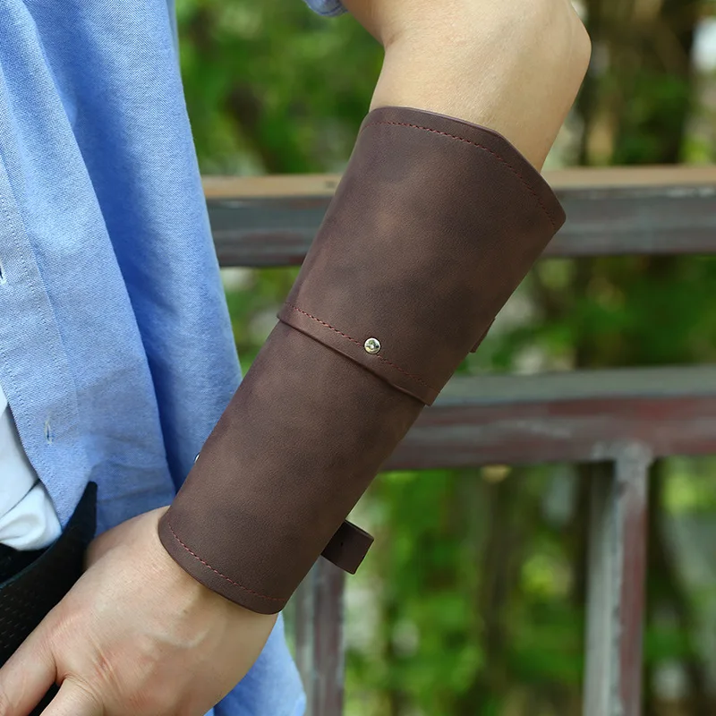 Medieval Armor Gloves Wide Cuf - огляд і ціна Leather Bracelet
