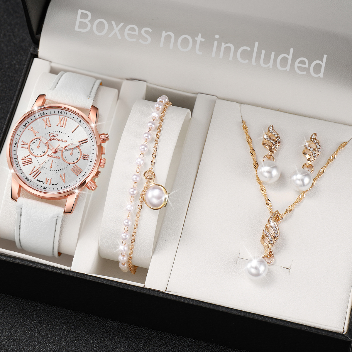 3/5PCS Women's Watch Fashion R - огляд і ціна Jewelry Watch Making