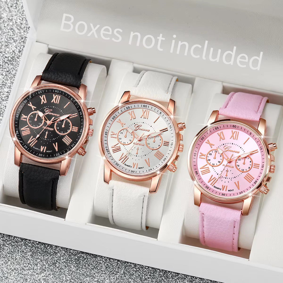 3/5PCS Women's Watch Fashion R - огляд і ціна Jewelry Watch Making