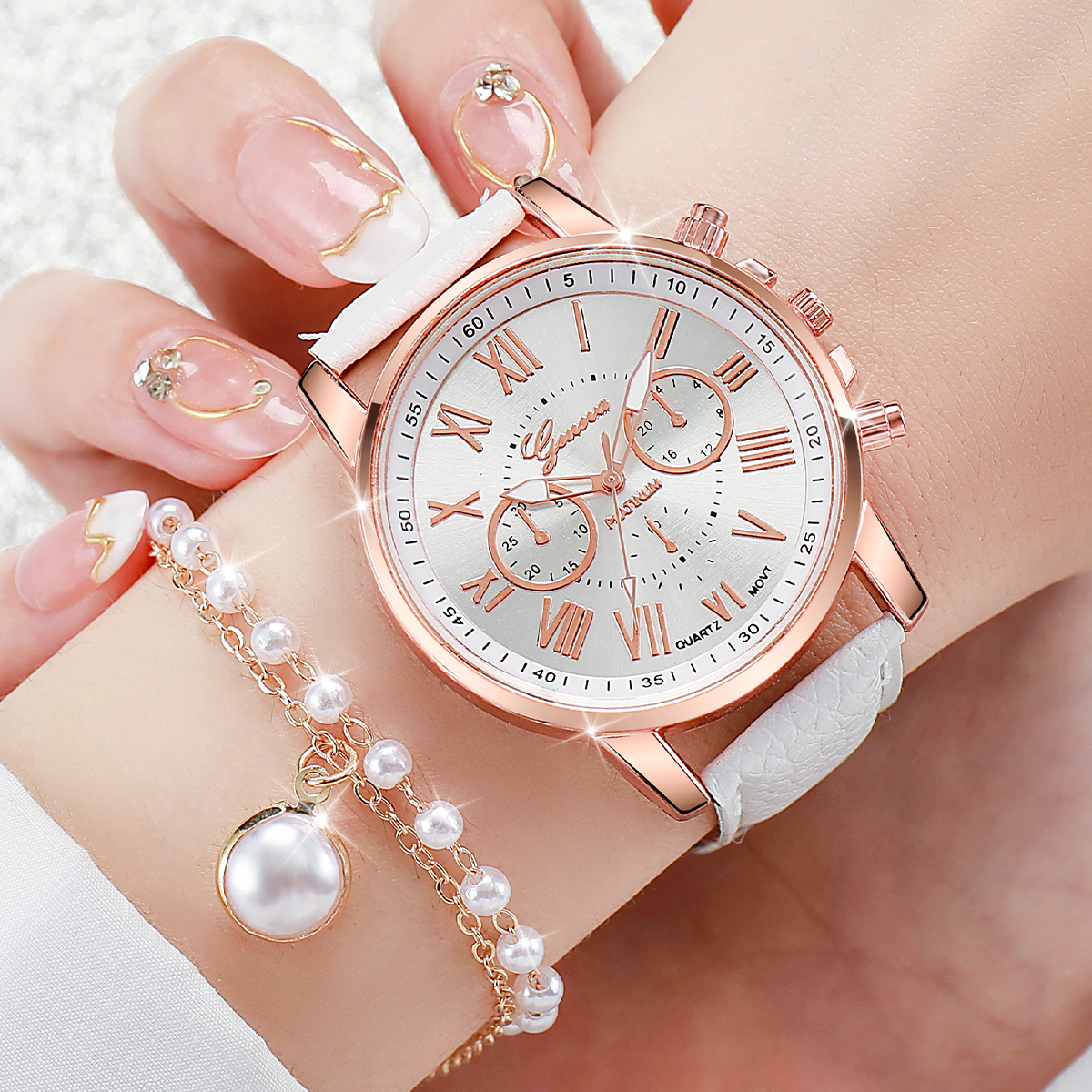 3/5PCS Women's Watch Fashion R - огляд і ціна Jewelry Watch Making