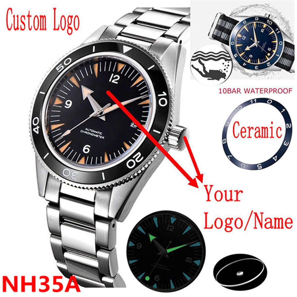 Custom Logo NH35 Movement Watc - огляд і ціна Automatic Watch Winder