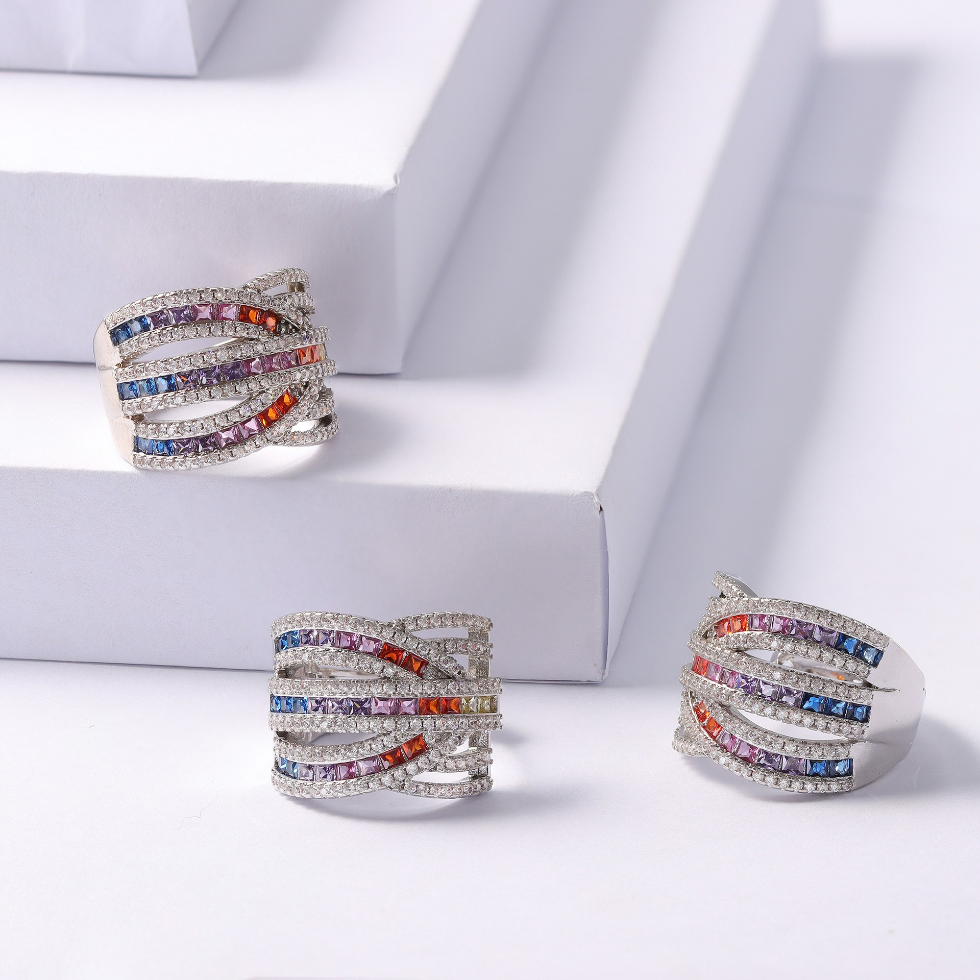 Colorful Ring for Women sparli - огляд і ціна Eve Jewelry & Watches Distribuidor Oficial Rolex Buenos Aires