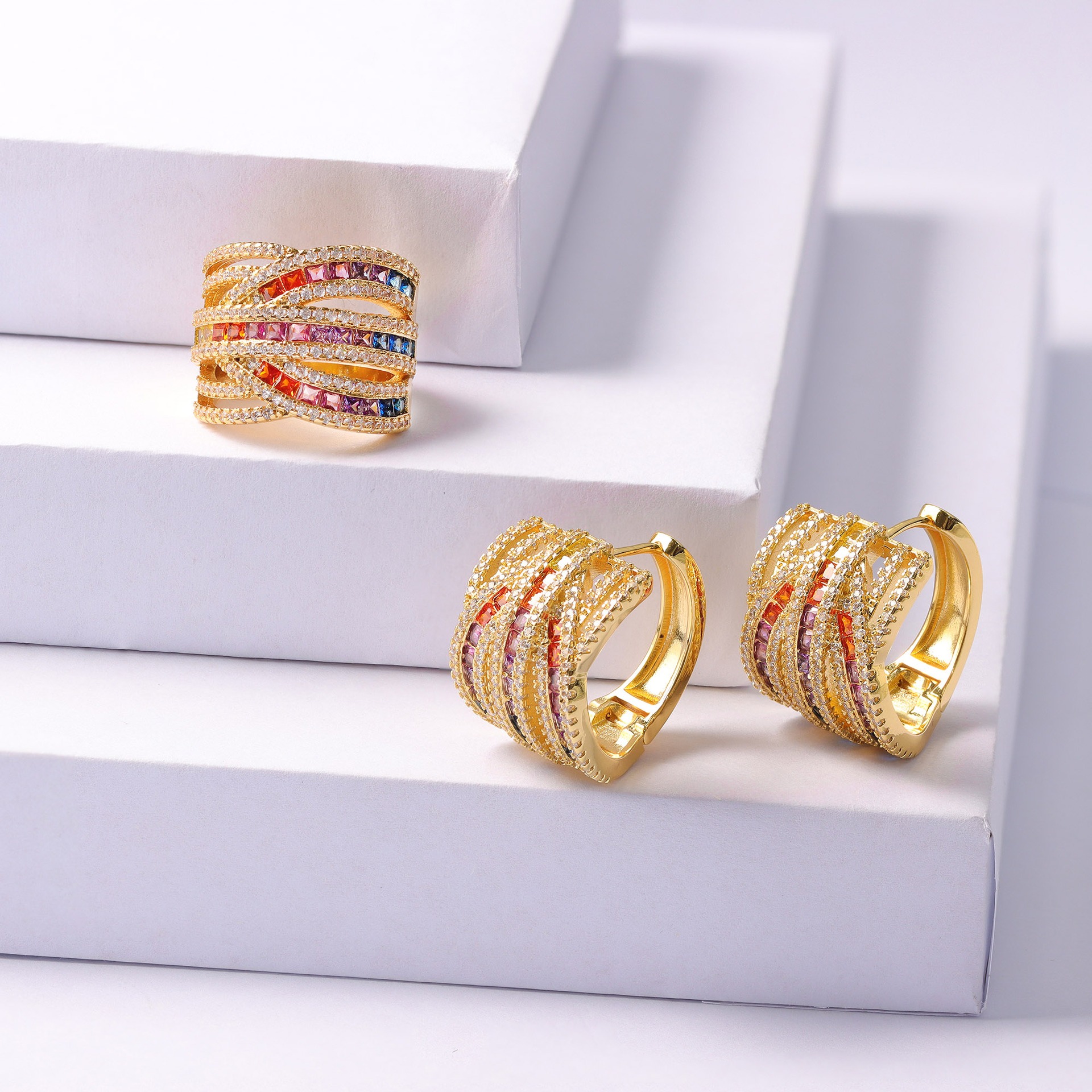 Colorful Ring for Women sparli - огляд і ціна Eve Jewelry & Watches Distribuidor Oficial Rolex Buenos Aires