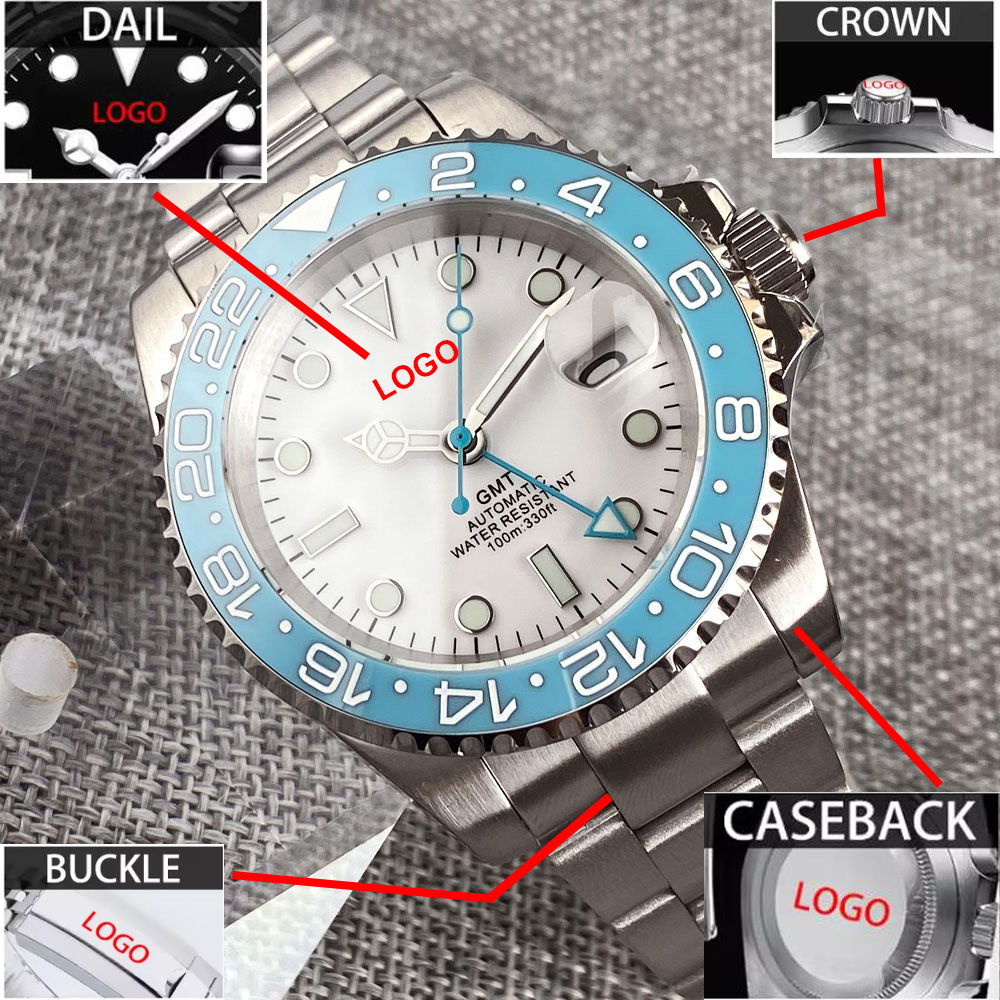 Customized 40mm Ice Blue Dial  - огляд і ціна Jewelry Bracelet Watches