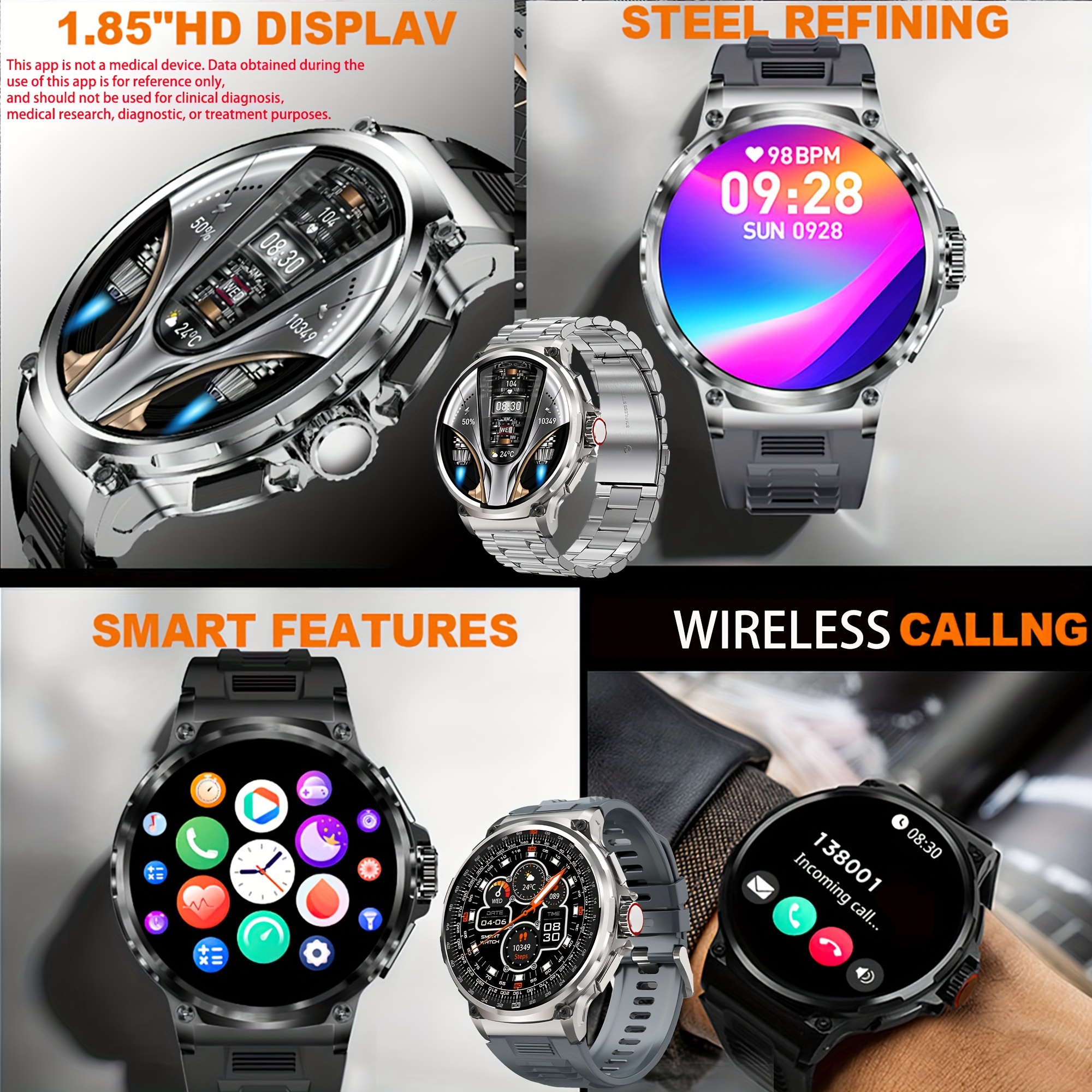 Men'S Smart Watch (Answer/Dial - огляд і ціна Smartwatch