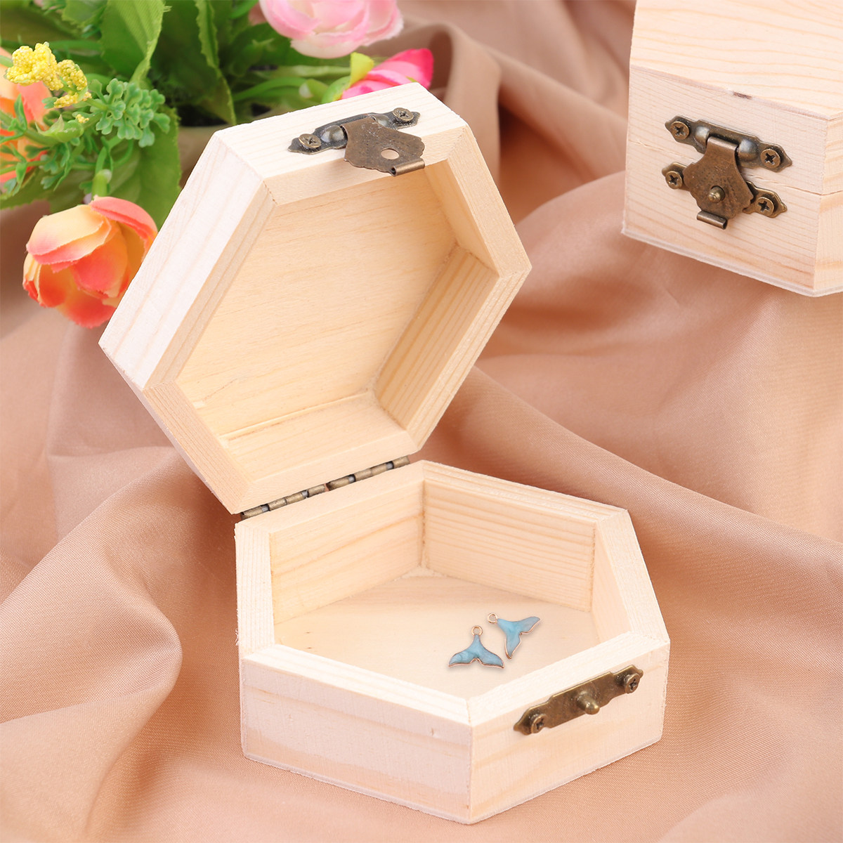 6Pcs Wooden Storage Box Compac - огляд і ціна Jewelry Bracelet Watches