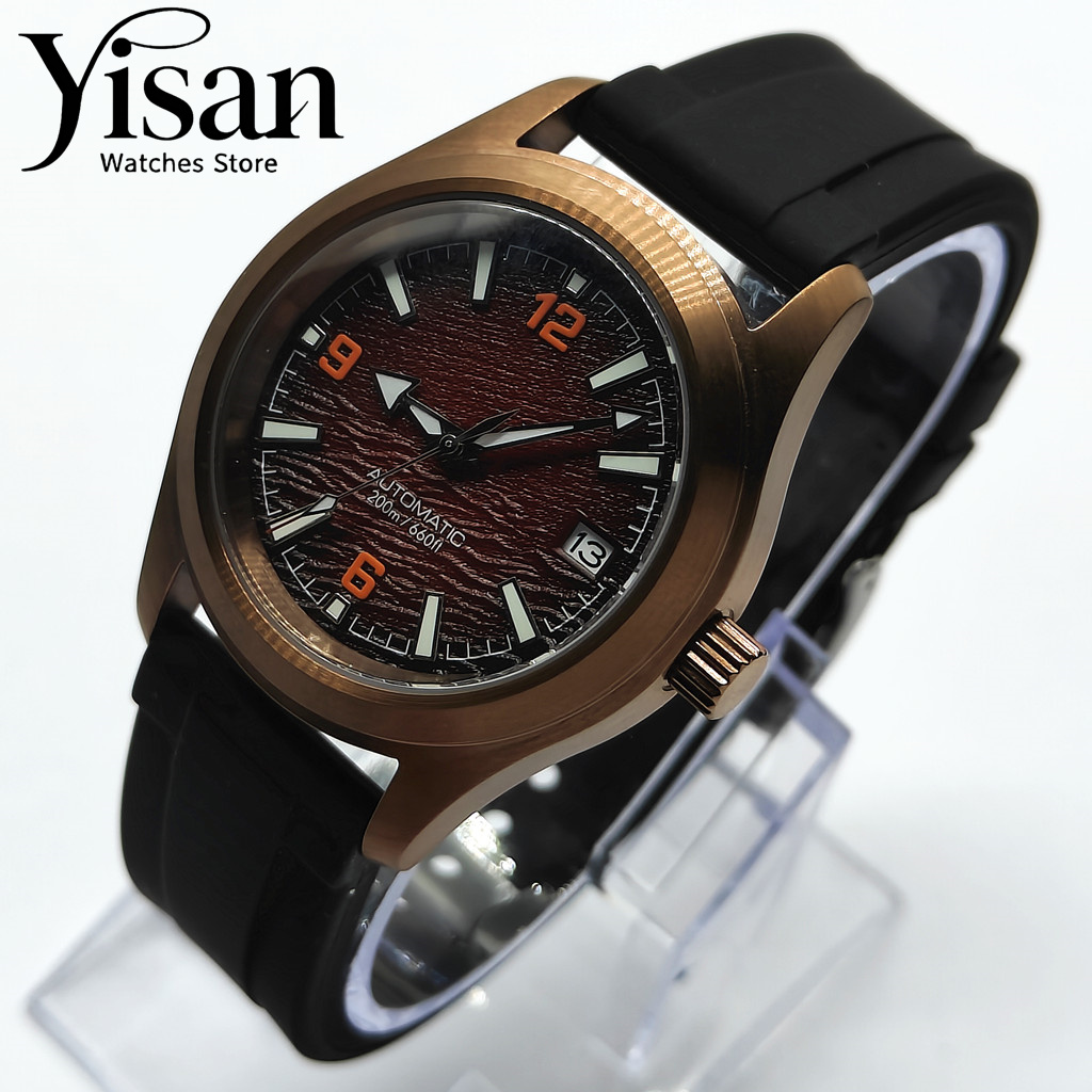 36mm 39mm NH35 automatic movem - огляд і ціна Leather Bracelet