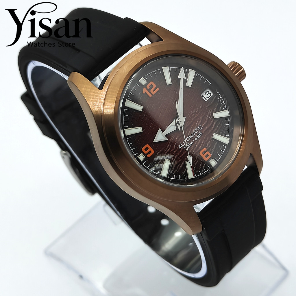 36mm 39mm NH35 automatic movem - огляд і ціна Leather Bracelet