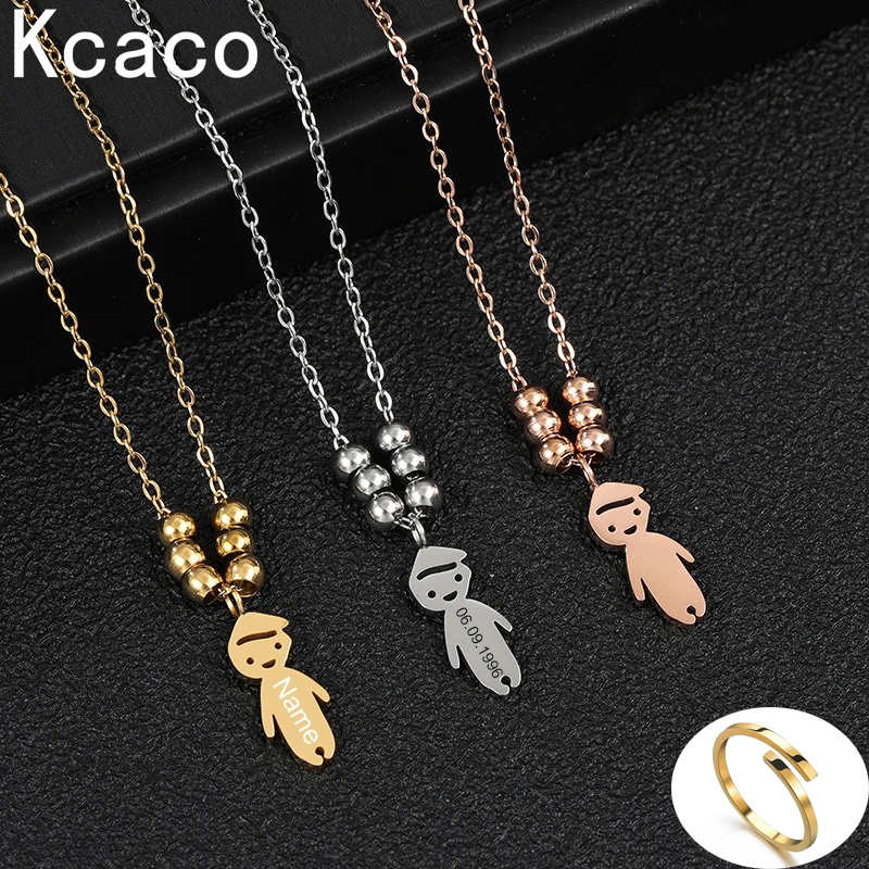 Personalised Boy Girl Pendant  - огляд і ціна Engraved Name Necklace