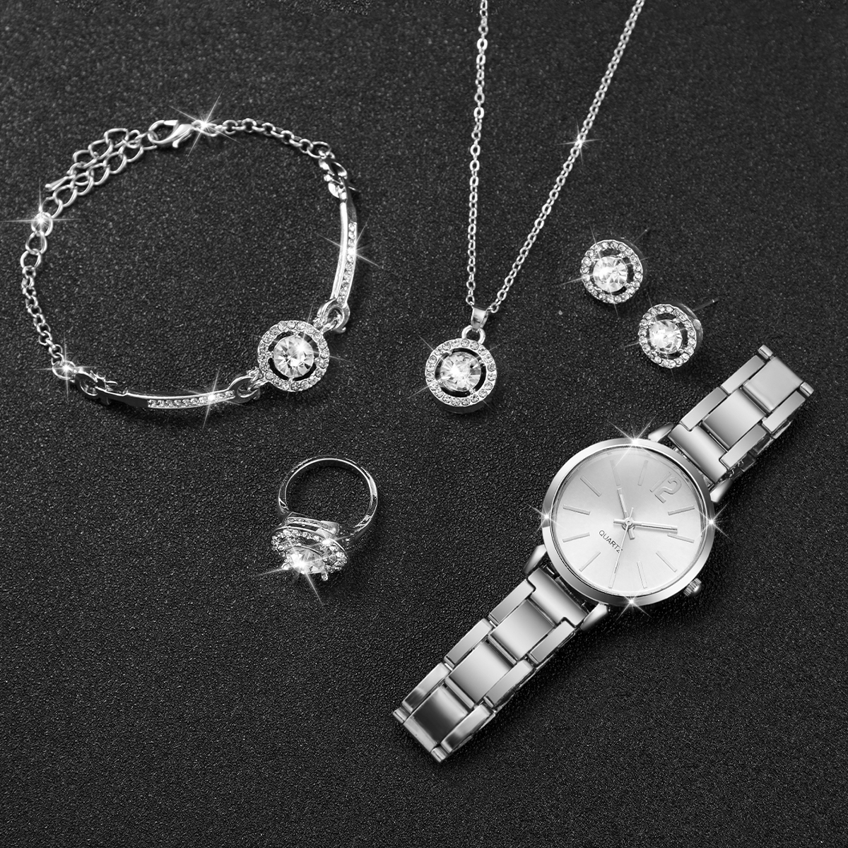 6PCS/Set Women Watches Fashion - огляд і ціна Jewelry Watch Making