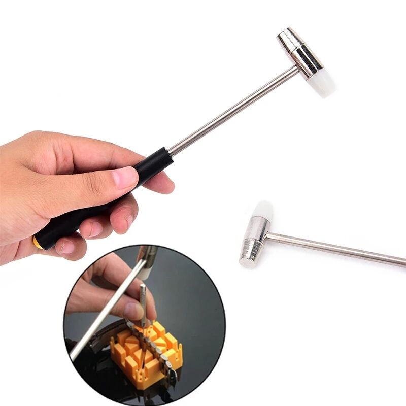 1pc Silver Small Hammer Watch  - огляд і ціна Jewelry Watches Repair