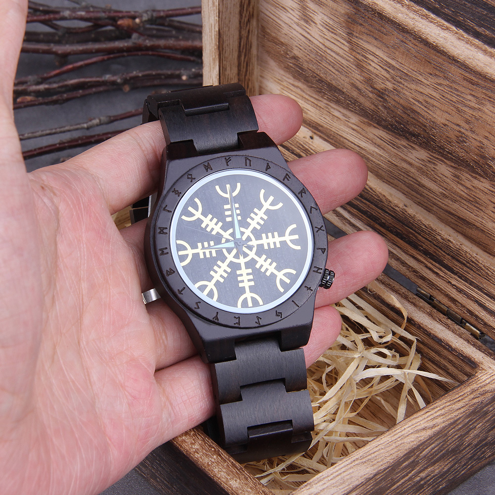 Handmade  Wooden Watches Man W - огляд і ціна Jewelry Watches Men