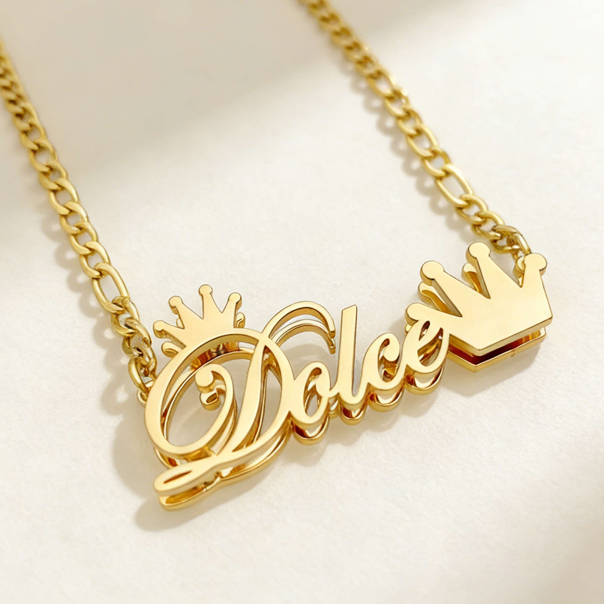 DUOYING Custom Name Jewelry Se - огляд і ціна Engraved Name Necklace