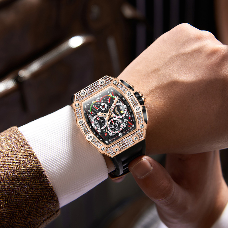 ONOLA 6827D Luxury Wine Barrel - огляд і ціна Automatic Watch Winder