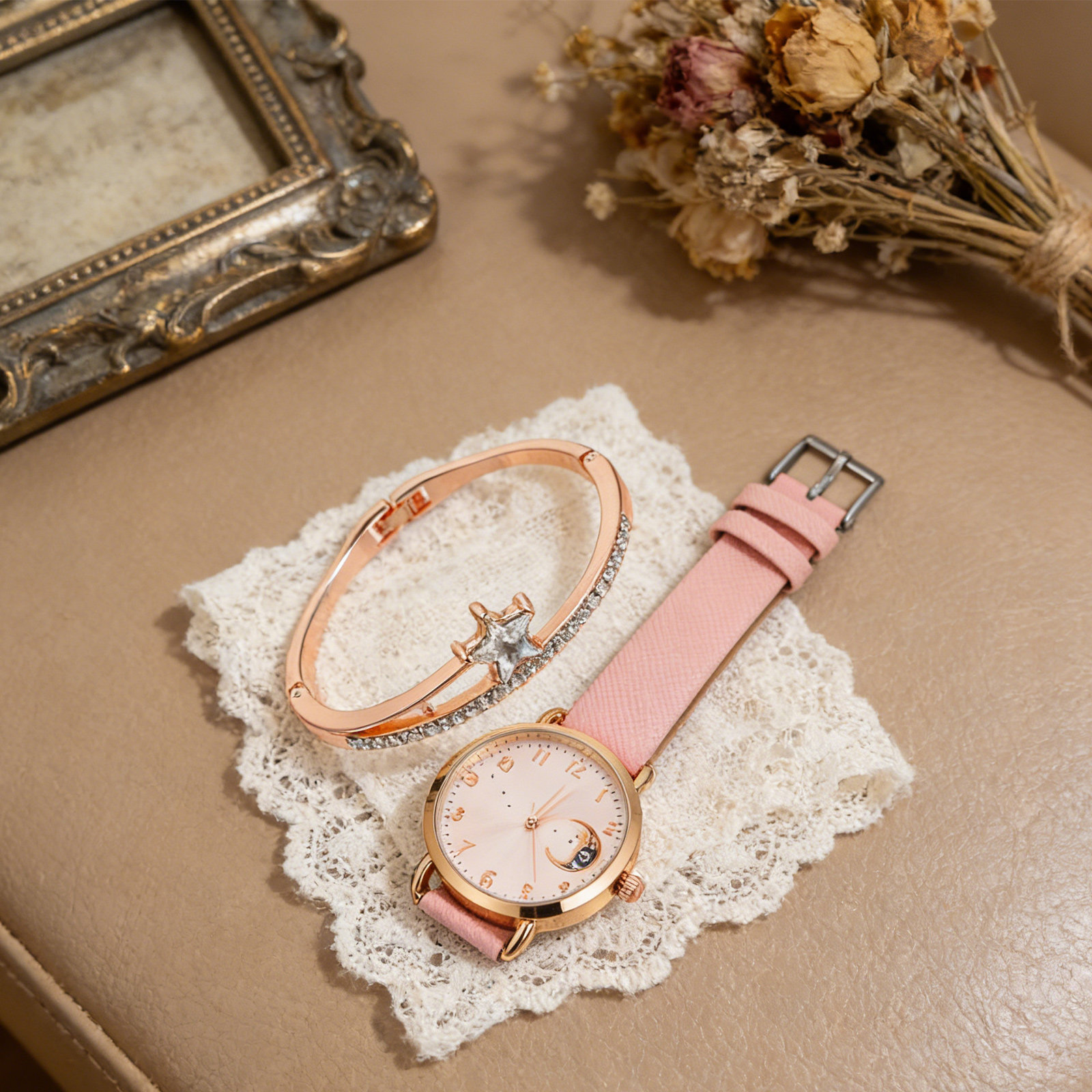 1Set Decorative Star Moon Wome - огляд і ціна Jewelry Watches Luxury