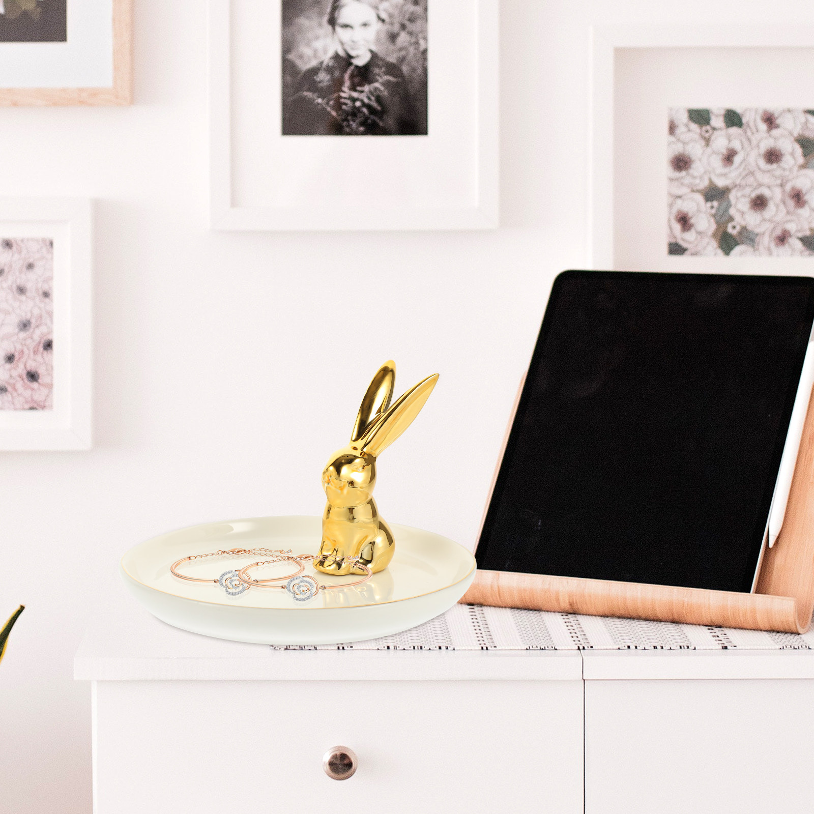 Delicate Rabbit Jewelry Dish F - огляд і ціна Fine Jewelry & Watches Photos