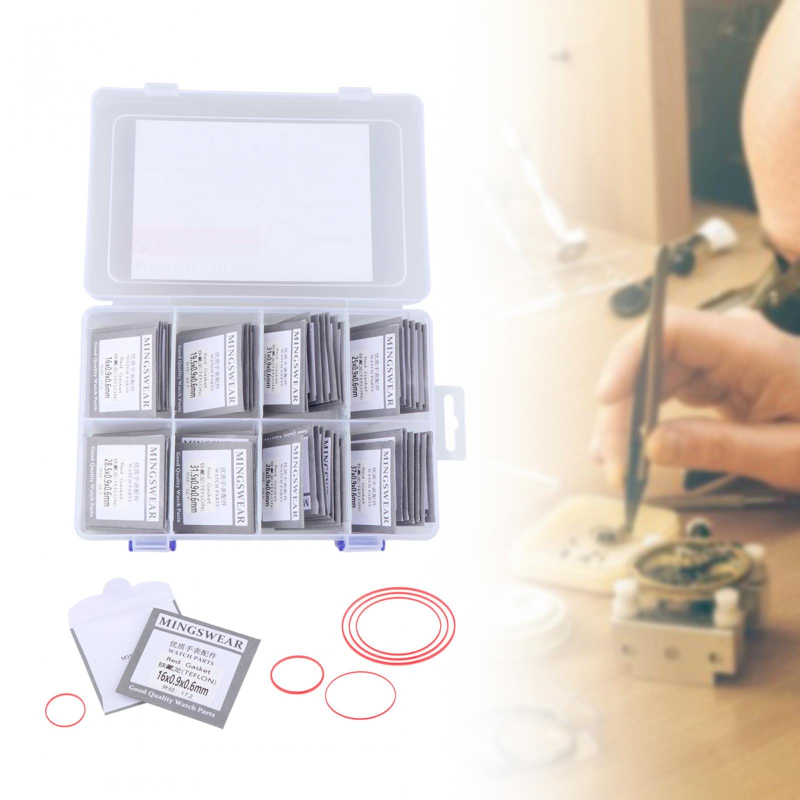 49Pcs Watch Back Cover Gaskets - огляд і ціна Jewelry Watches Repair