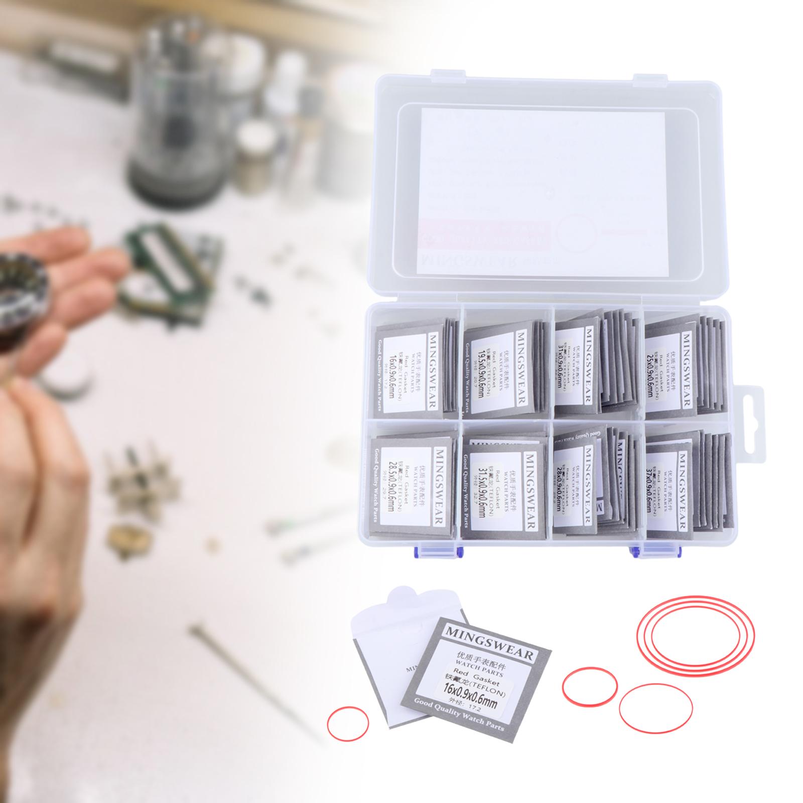 49Pcs Watch Back Cover Gaskets - огляд і ціна Jewelry Watches Repair