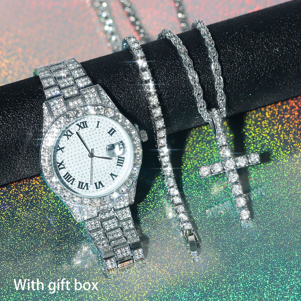 Stylish Jewelry Set Hip-hop Ic - огляд і ціна Icebox Jewelry Watches