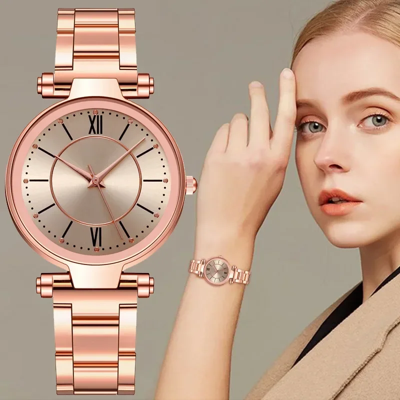 Luxury Rose Gold Stainless Ste - огляд і ціна Jewelry Watches Luxury