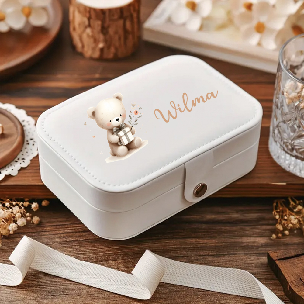 1 customized name jewelry box, - огляд і ціна Leather Bracelet