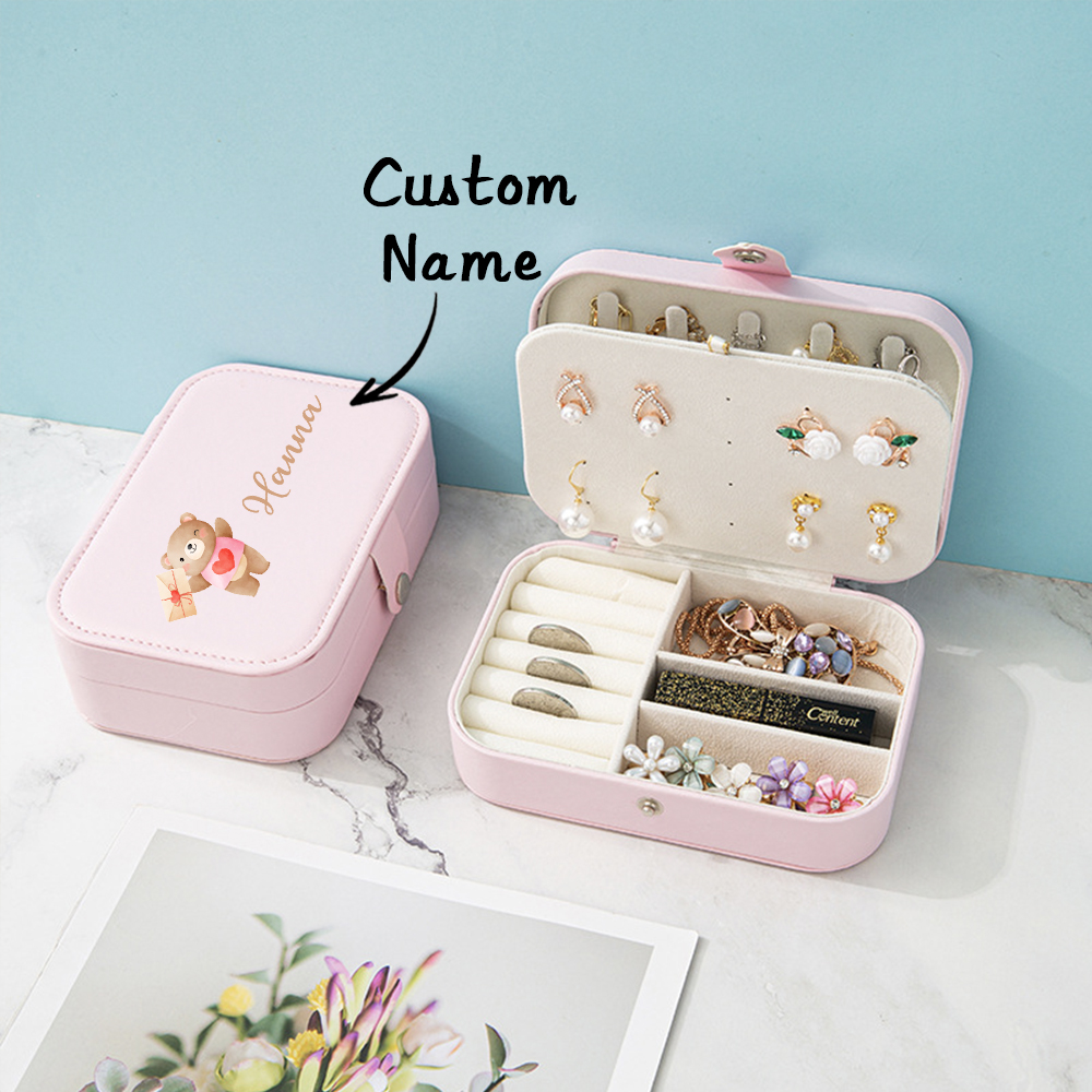 1 customized name jewelry box, - огляд і ціна Leather Bracelet