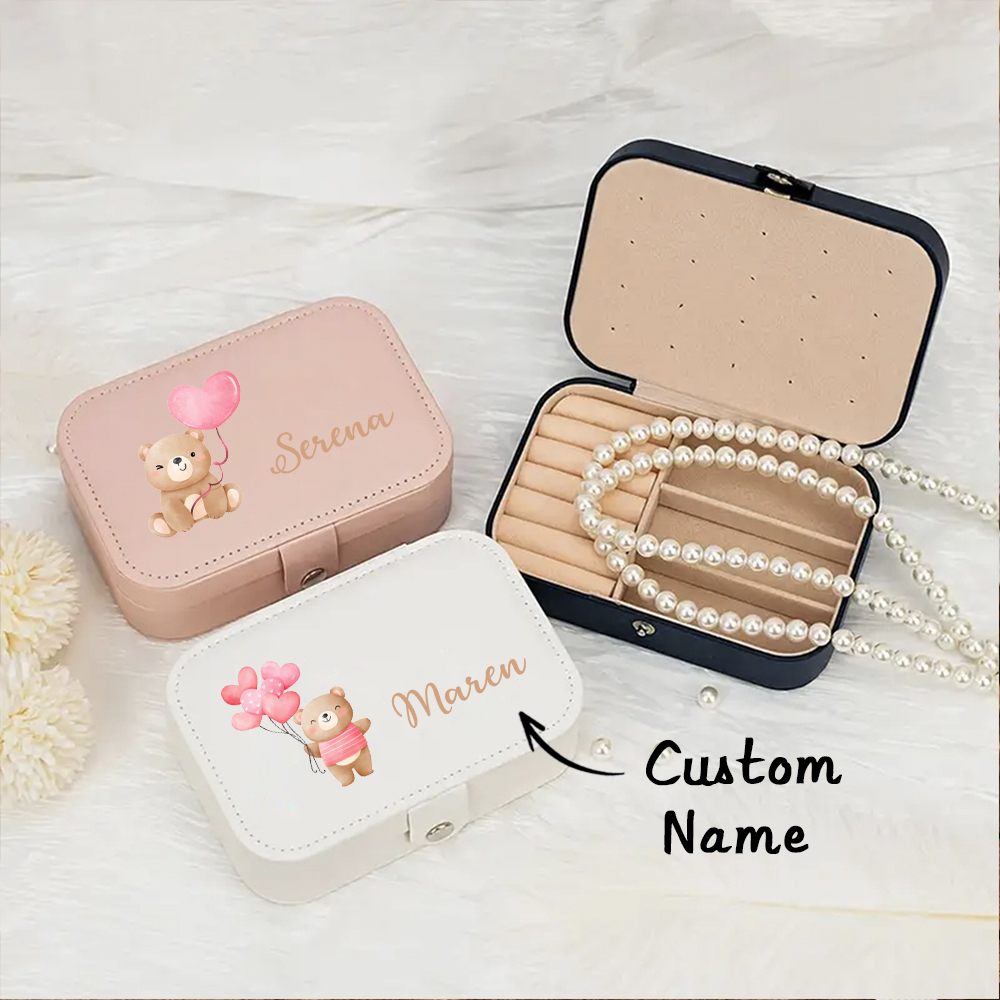 1 customized name jewelry box, - огляд і ціна Leather Bracelet