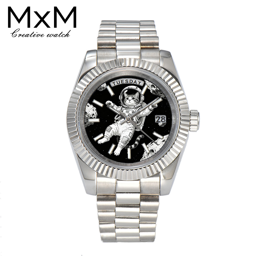 Creative men's watch 40mm/36mm - огляд і ціна Leather Bracelet