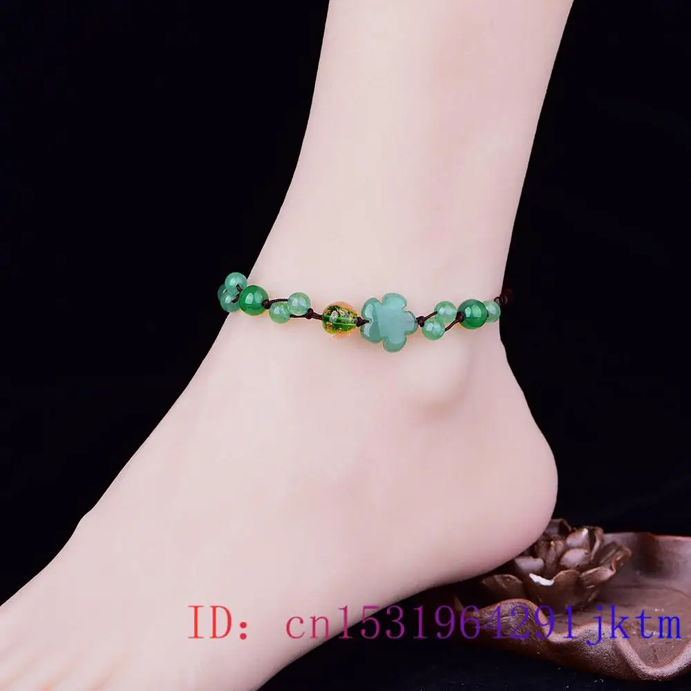 Jade Flower Anklets for Women  - огляд і ціна Luxury Gifts Jewelry & Watches Namfleg Mostar