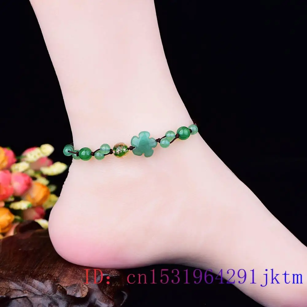 Jade Flower Anklets for Women  - огляд і ціна Luxury Gifts Jewelry & Watches Namfleg Mostar