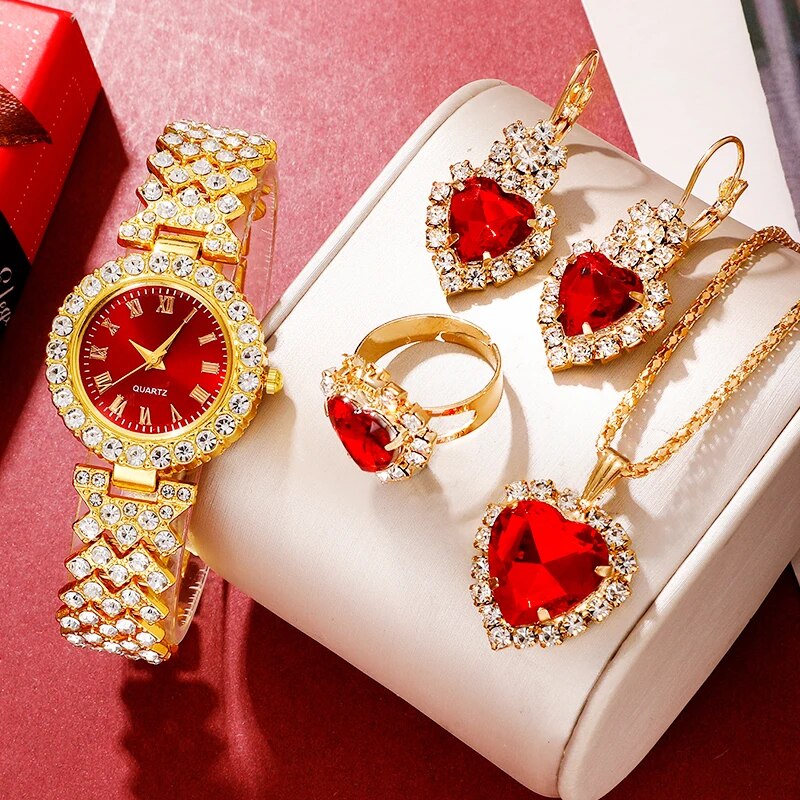 Golden Luxury Watch Women Ring - огляд і ціна Jewelry Watch Making