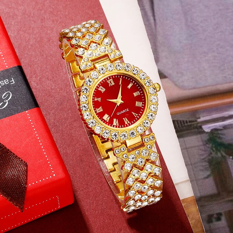 Golden Luxury Watch Women Ring - огляд і ціна Jewelry Watch Making