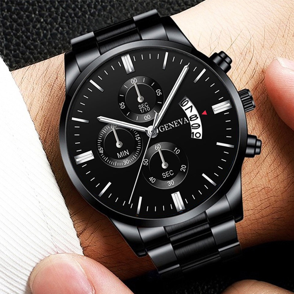3PCS Fashion Men's Stainless S - огляд і ціна Jewelry Watch Making