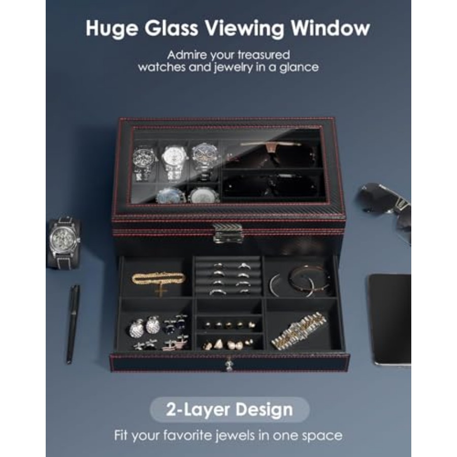 Watch Jewelry Box Organizer, 2 - огляд і ціна Jewelry And Watches Box