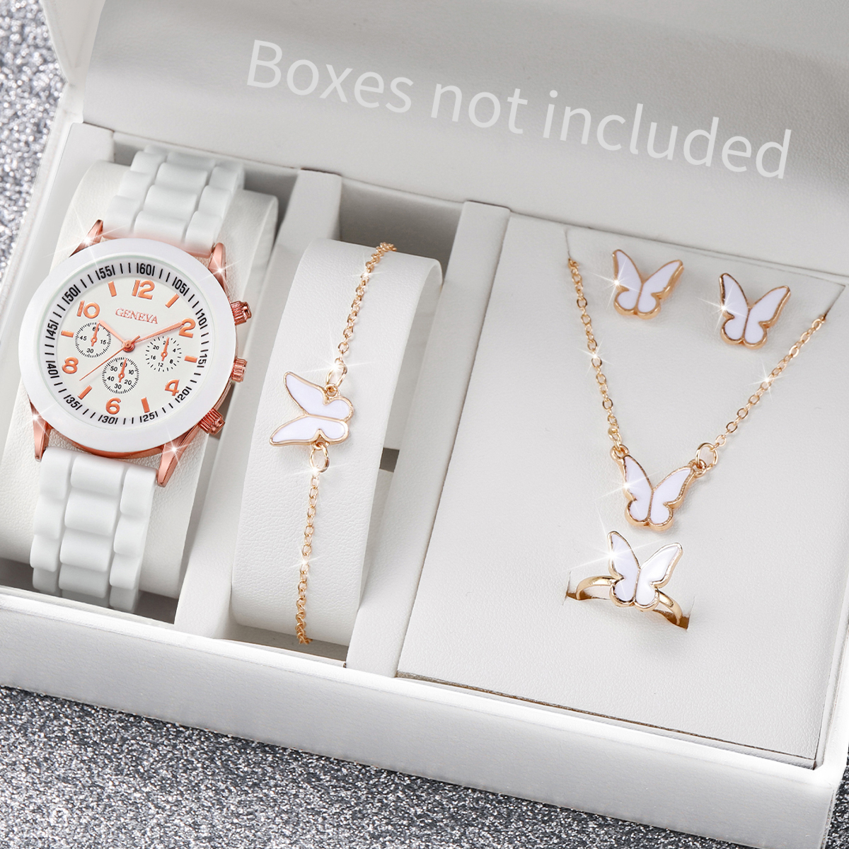 6PCS/Set Women's Watch Casual  - огляд і ціна Jewelry Watch Making
